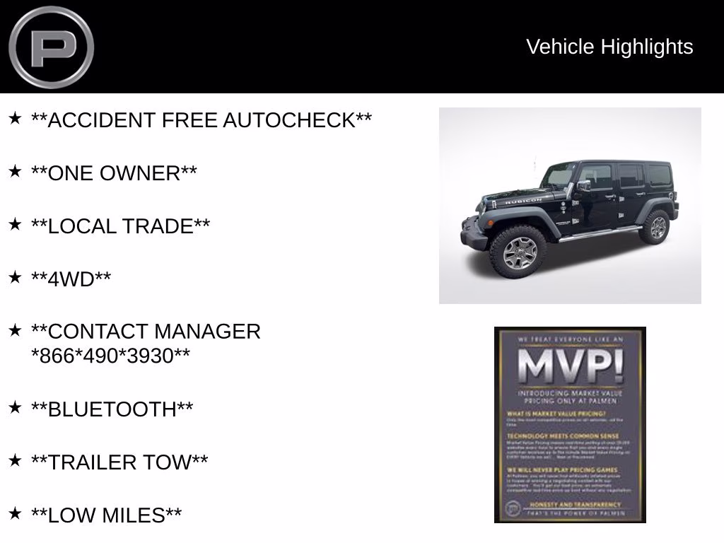 2013 Black Clearcoat Jeep Wrangler Unlimited Rubicon 4X4 SUV