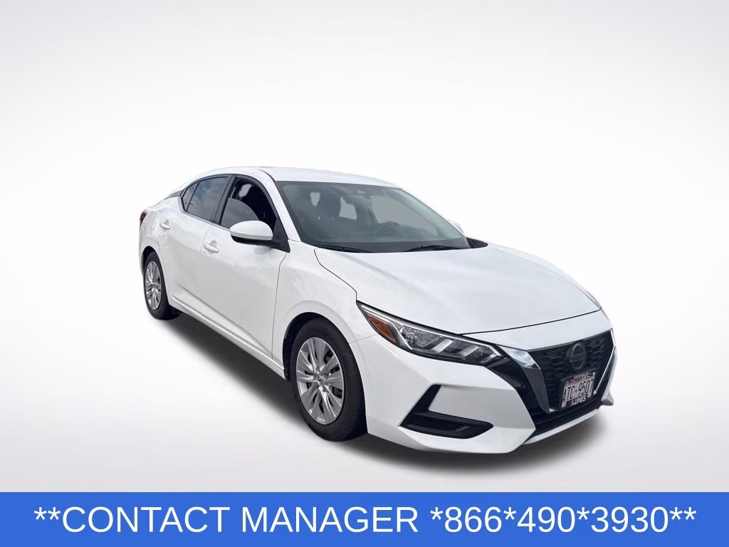 2021 Fresh Powder Nissan Sentra S FWD Sedan