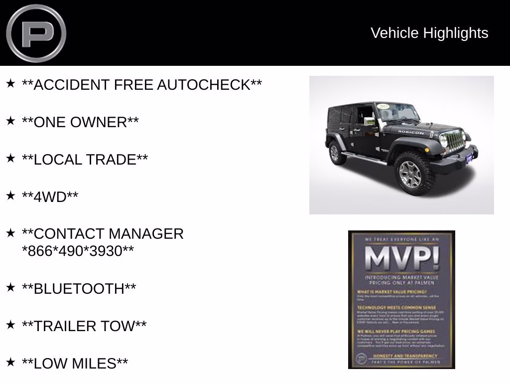 2013 Black Clearcoat Jeep Wrangler Unlimited Rubicon 4X4 SUV