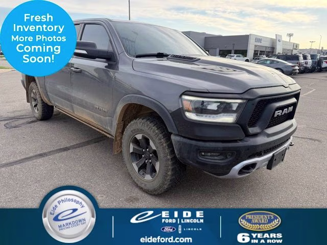 2020 Granite Crystal Metallic Clearcoat Ram 1500 Rebel 4X4 Truck