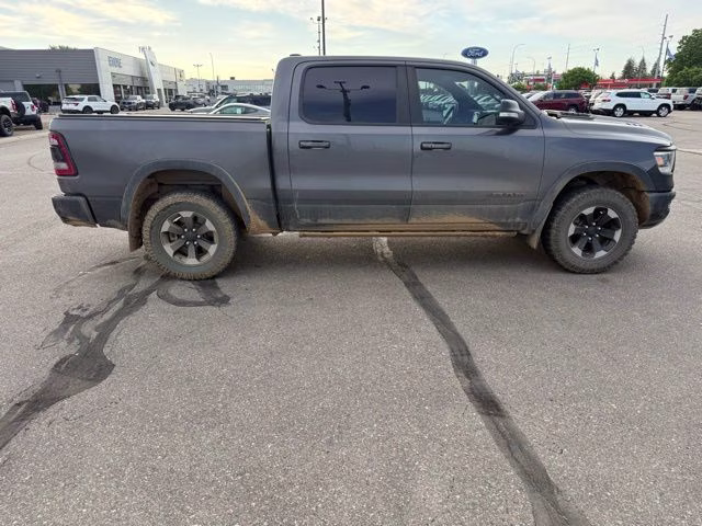 2020 Granite Crystal Metallic Clearcoat Ram 1500 Rebel 4X4 Truck