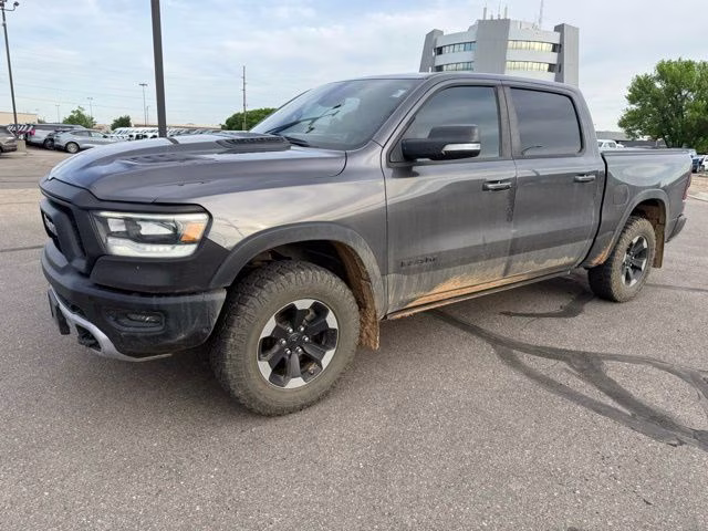 2020 Granite Crystal Metallic Clearcoat Ram 1500 Rebel 4X4 Truck
