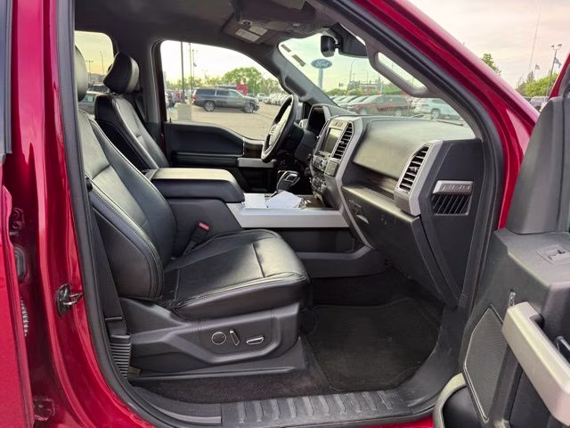 2016 Ruby Red Metallic Tinted Clearcoat Ford F-150 Lariat 4X4 Truck