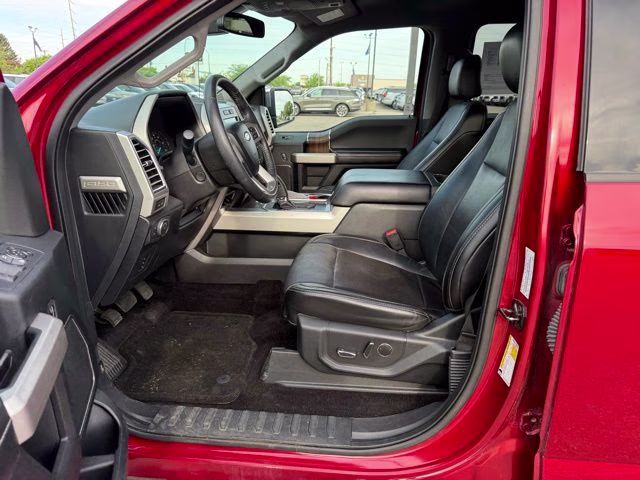 2016 Ruby Red Metallic Tinted Clearcoat Ford F-150 Lariat 4X4 Truck