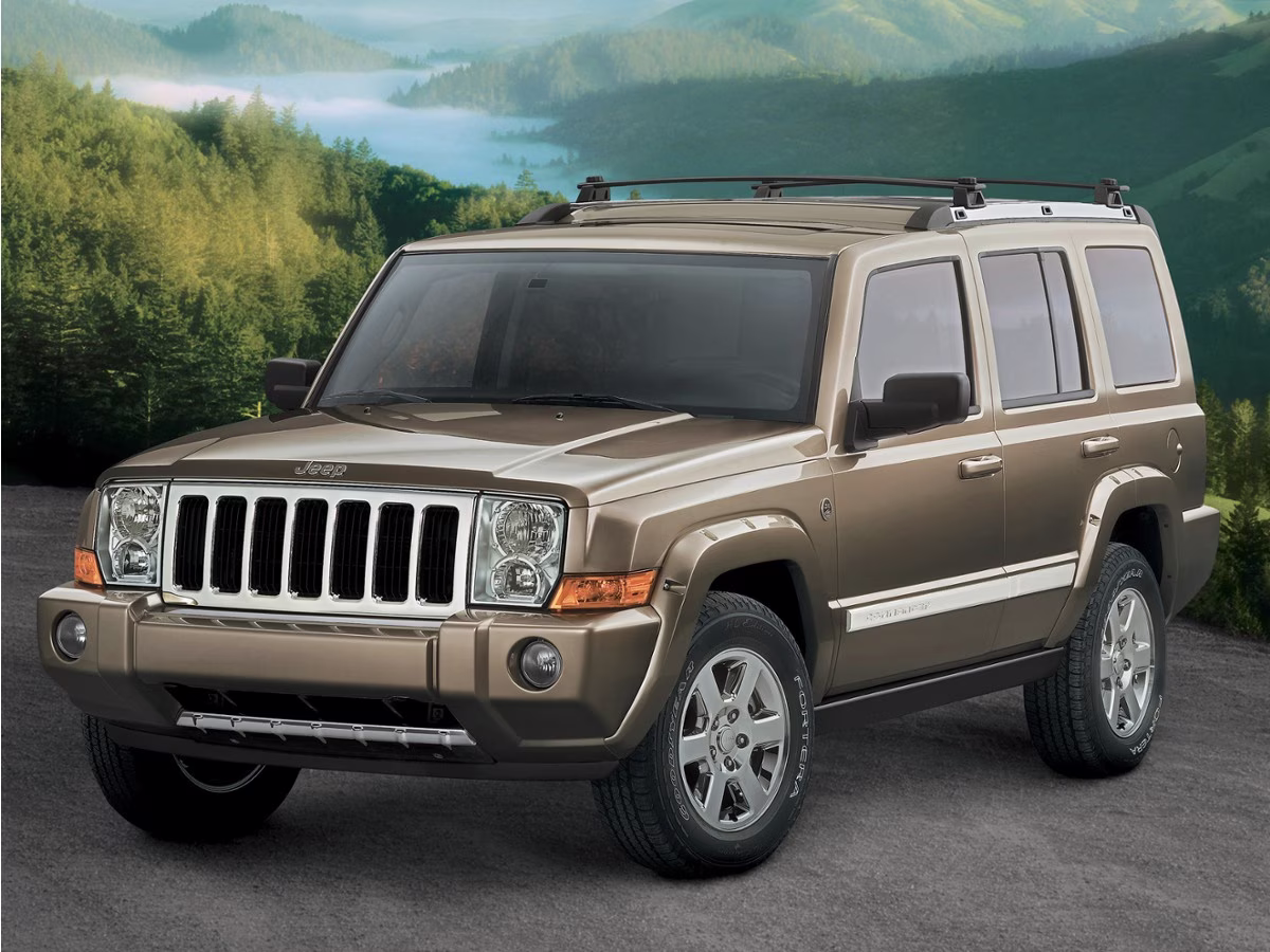 2006 Green Jeep Commander Limited RWD SUV