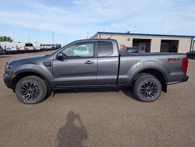 2022 Gray Ford Ranger Lariat 4X4 Truck