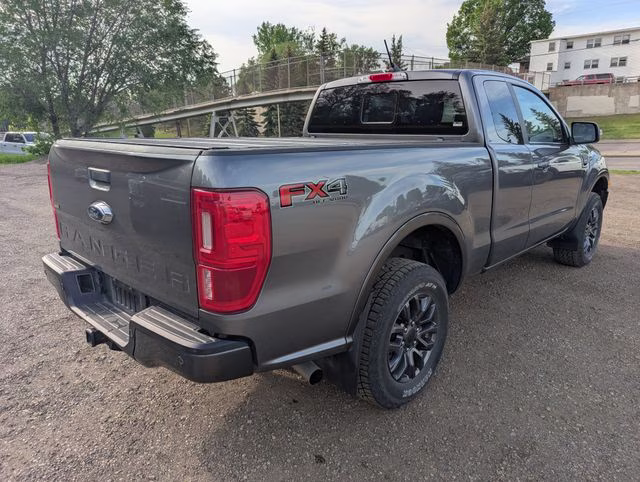 2022 Gray Ford Ranger Lariat 4X4 Truck