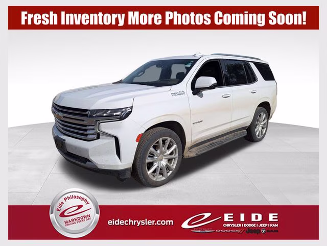 2022 White Chevrolet Tahoe High Country 4X4 SUV