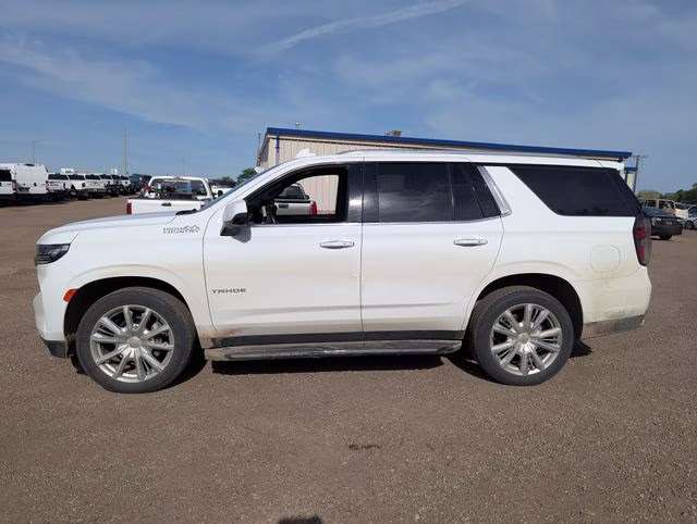 2022 White Chevrolet Tahoe High Country 4X4 SUV