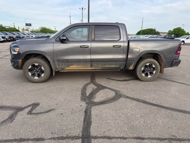2020 Granite Crystal Metallic Clearcoat Ram 1500 Rebel 4X4 Truck