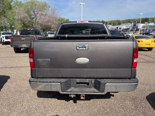 2007 Silver Clearcoat Metallic Ford F-150 XLT 4X4 Truck