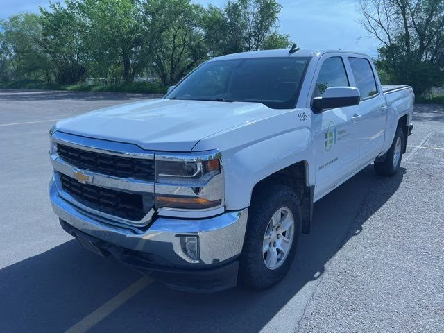 2016 Summit White Chevrolet Silverado 1500 LT 4X4 Truck