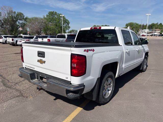 2016 Summit White Chevrolet Silverado 1500 LT 4X4 Truck