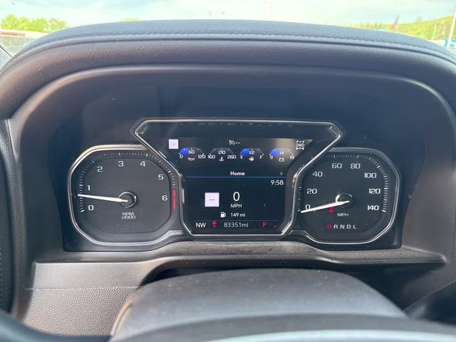 2021 White Frost Tricoat GMC Sierra 1500 Denali 4X4 Truck