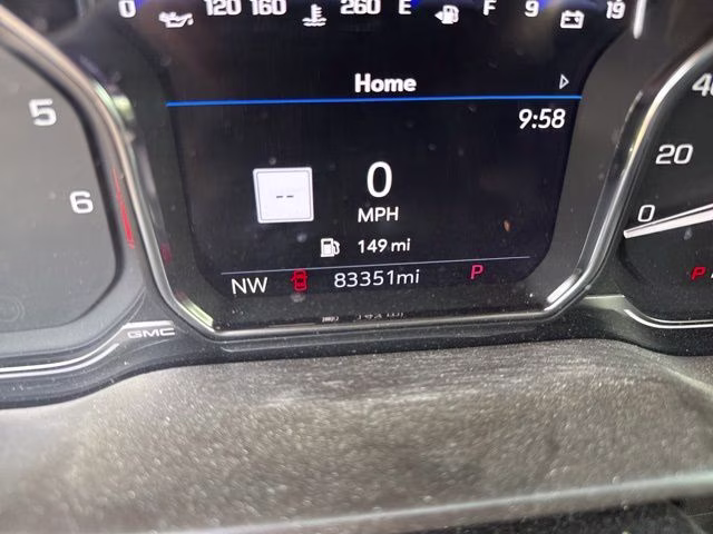 2021 White Frost Tricoat GMC Sierra 1500 Denali 4X4 Truck