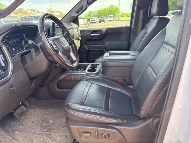 2021 White Frost Tricoat GMC Sierra 1500 Denali 4X4 Truck