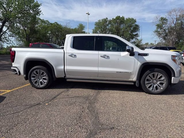 2021 White Frost Tricoat GMC Sierra 1500 Denali 4X4 Truck