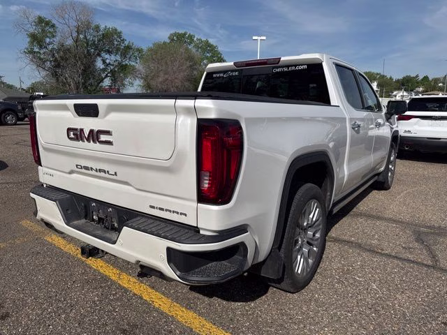 2021 White Frost Tricoat GMC Sierra 1500 Denali 4X4 Truck