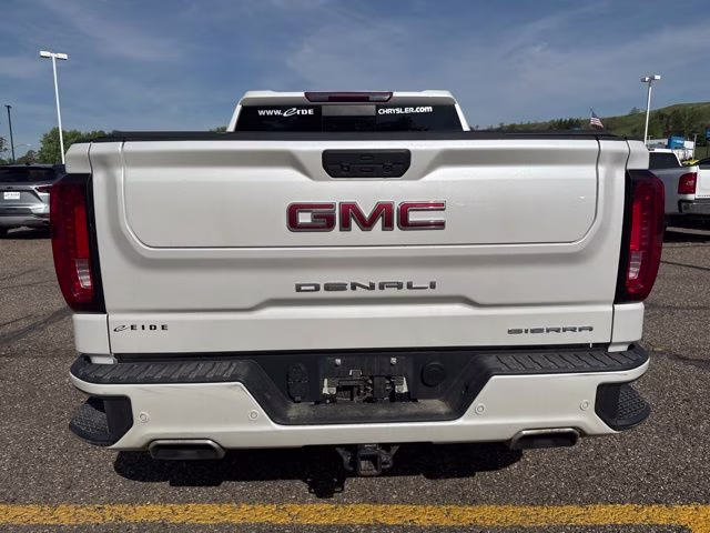 2021 White Frost Tricoat GMC Sierra 1500 Denali 4X4 Truck