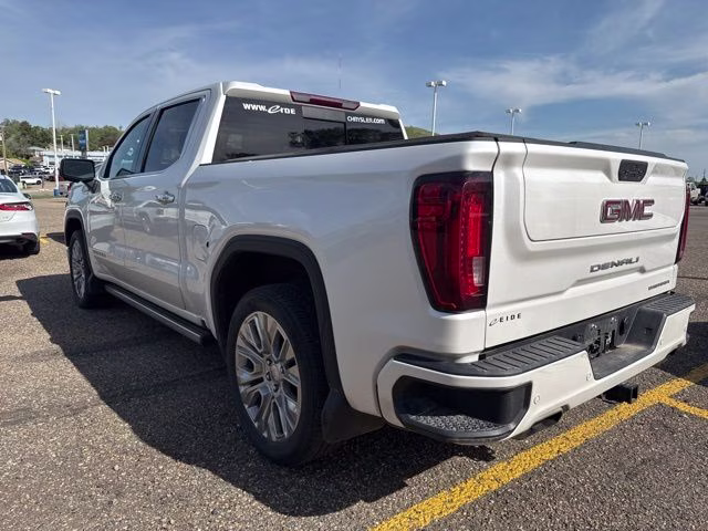 2021 White Frost Tricoat GMC Sierra 1500 Denali 4X4 Truck