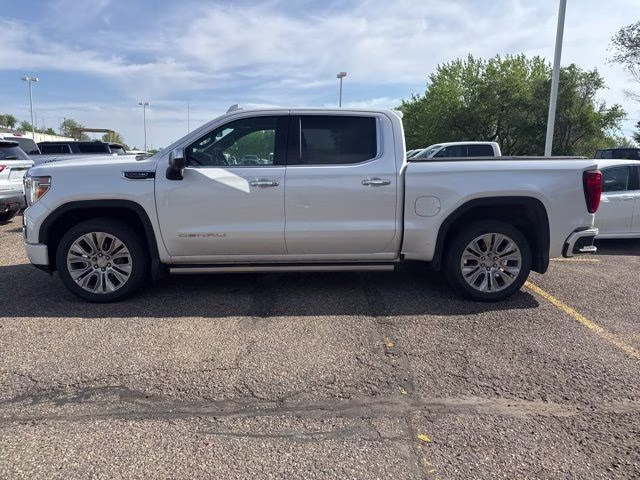 2021 White Frost Tricoat GMC Sierra 1500 Denali 4X4 Truck