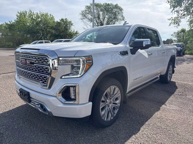 2021 White Frost Tricoat GMC Sierra 1500 Denali 4X4 Truck