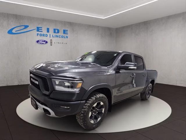 2020 Granite Crystal Metallic Clearcoat Ram 1500 Rebel 4X4 Truck