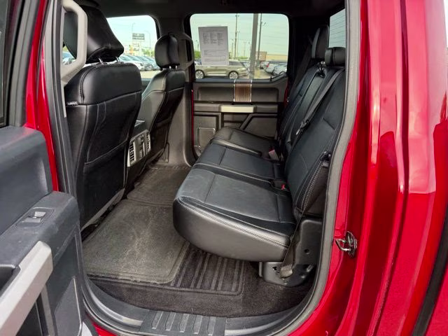 2016 Ruby Red Metallic Tinted Clearcoat Ford F-150 Lariat 4X4 Truck