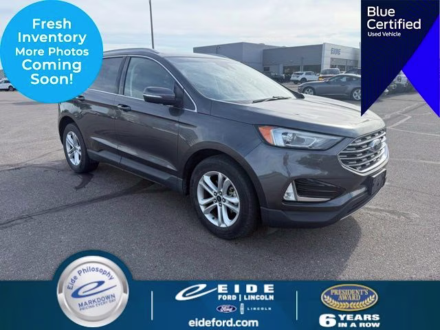 2020 Magnetic Metallic Ford Edge SEL FWD SUV