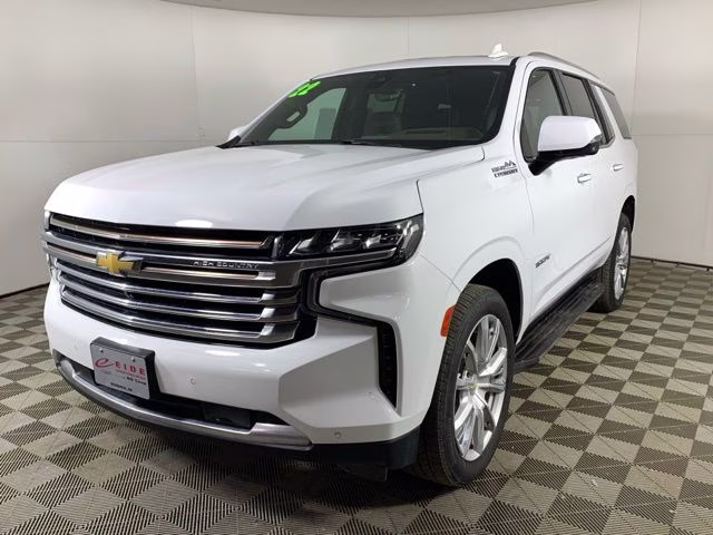 2022 Summit White Chevrolet Tahoe High Country 4X4 SUV