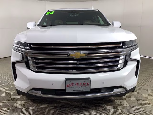 2022 Summit White Chevrolet Tahoe High Country 4X4 SUV