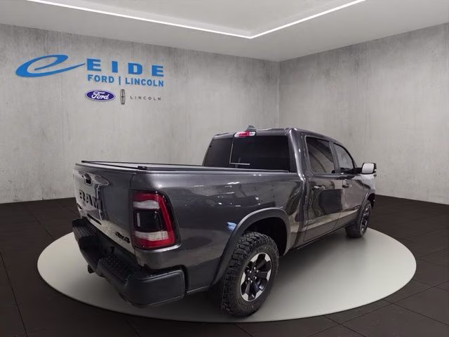 2020 Granite Crystal Metallic Clearcoat Ram 1500 Rebel 4X4 Truck