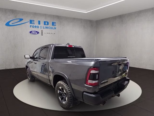 2020 Granite Crystal Metallic Clearcoat Ram 1500 Rebel 4X4 Truck