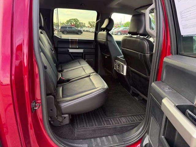 2016 Ruby Red Metallic Tinted Clearcoat Ford F-150 Lariat 4X4 Truck
