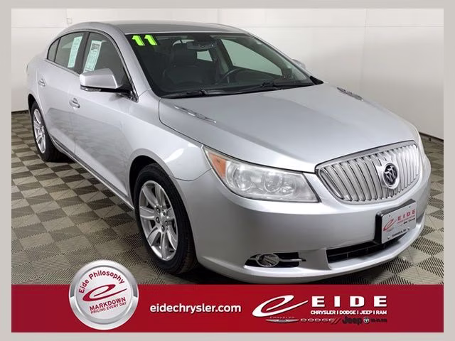 2011 Quicksilver Metallic Buick LaCrosse CXL FWD Sedan