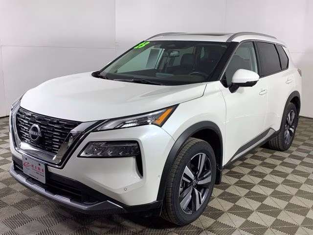 2023 Pearl White Tricoat Nissan Rogue SL AWD SUV