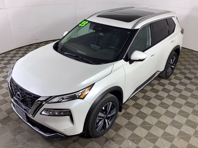 2023 Pearl White Tricoat Nissan Rogue SL AWD SUV