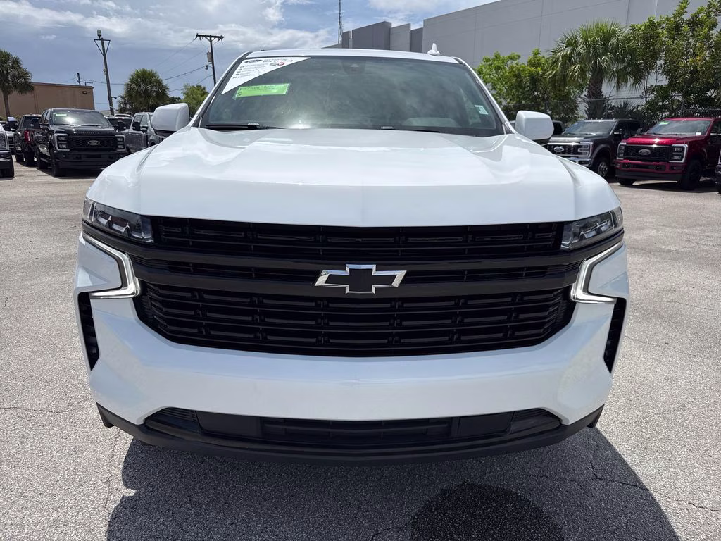 2021 Summit White Chevrolet Tahoe LT RWD SUV