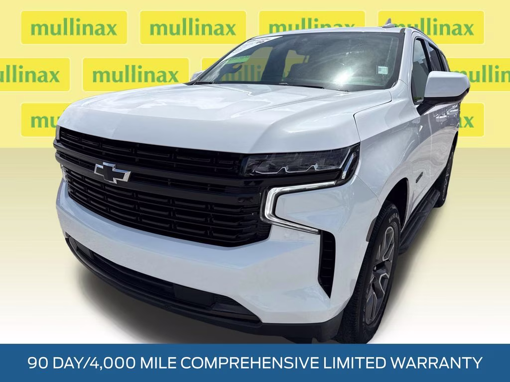 2021 Summit White Chevrolet Tahoe LT RWD SUV