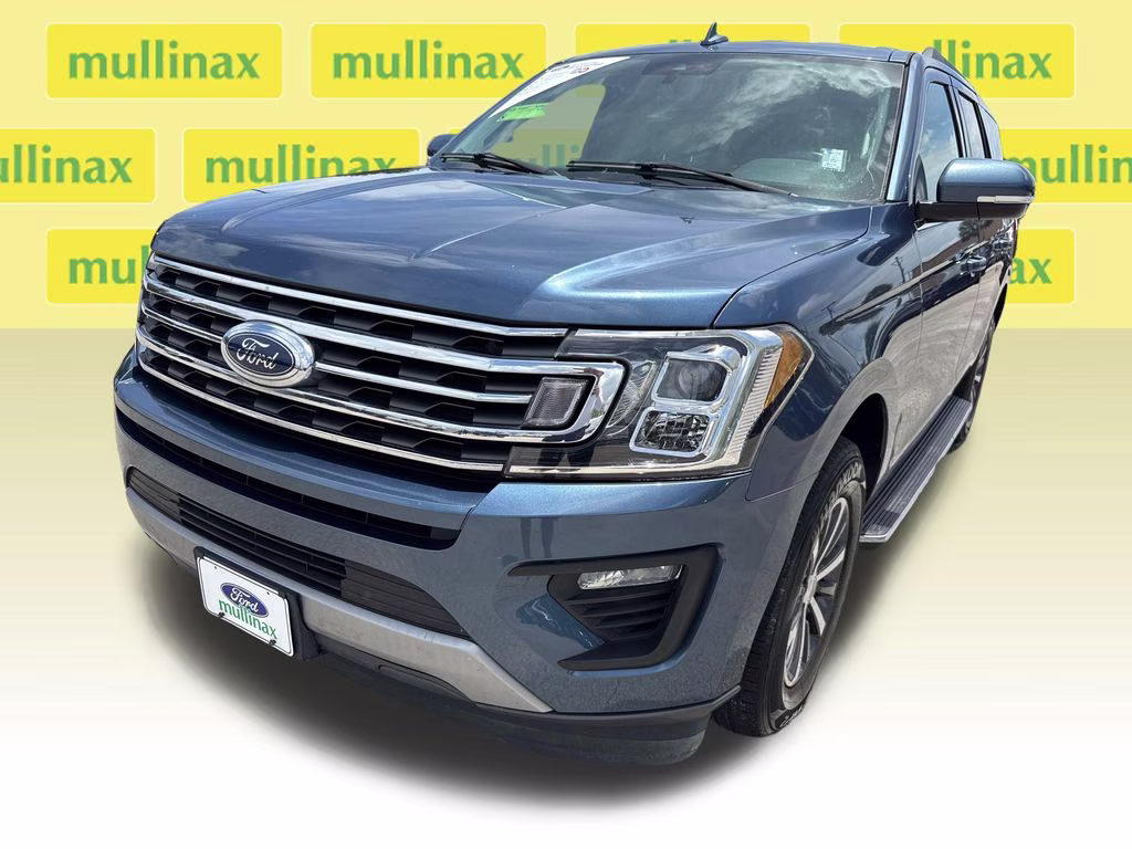 2020 Blue Metallic Ford Expedition XLT RWD SUV