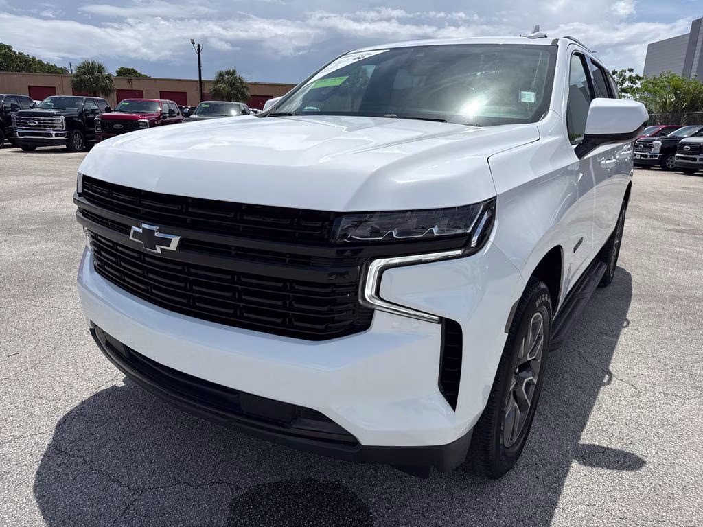 2021 Summit White Chevrolet Tahoe LT RWD SUV