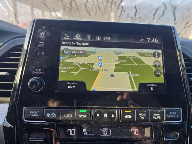 2020 Black Honda Odyssey Elite FWD Van