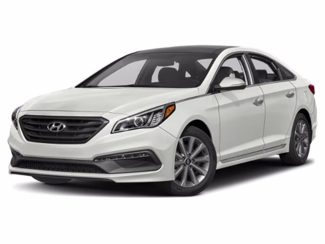 2015 Quartz White Pearl Hyundai Sonata Limited FWD Sedan