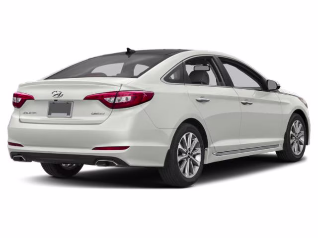 2015 Quartz White Pearl Hyundai Sonata Limited FWD Sedan