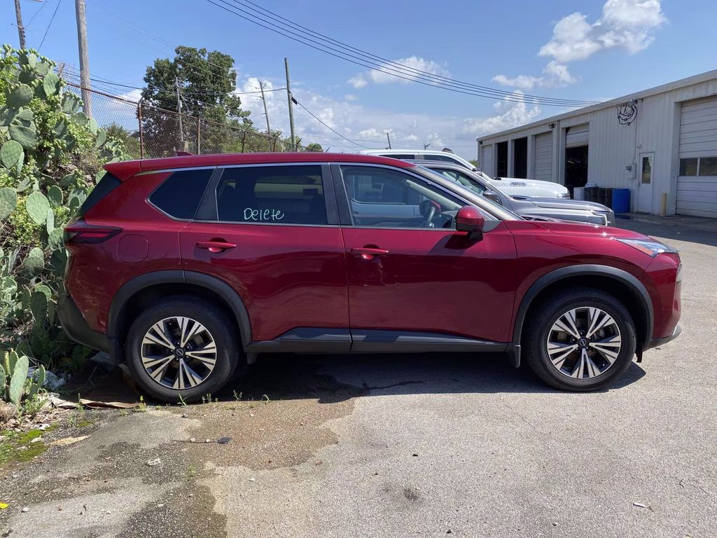2023 Scarlet Ember Tintcoat Nissan Rogue SV AWD SUV