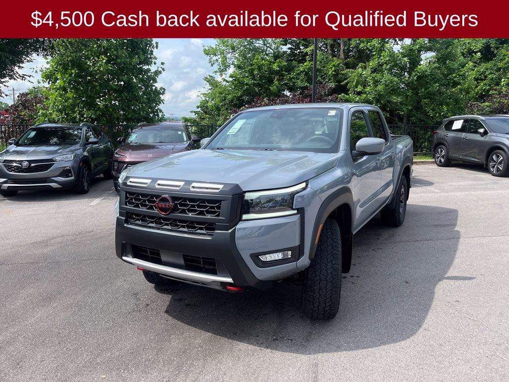 2026 Boulder Gray Pearl Nissan Frontier PRO-4X 4X4 Truck