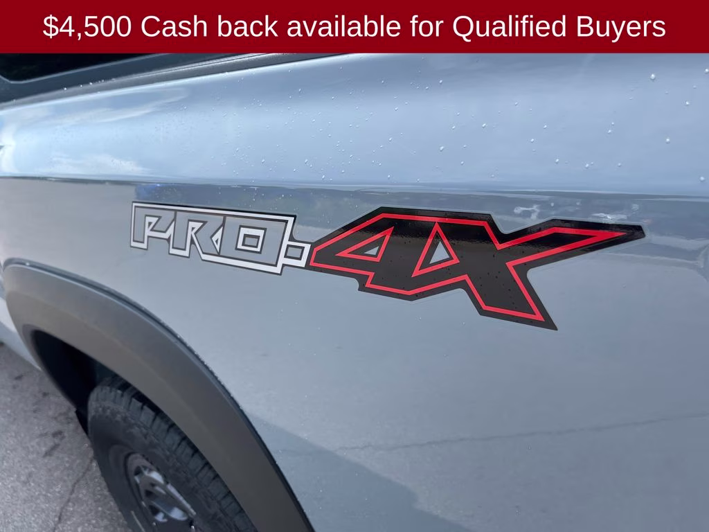 2026 Boulder Gray Pearl Nissan Frontier PRO-4X 4X4 Truck
