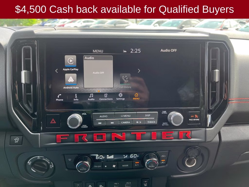 2026 Gun Metallic Nissan Frontier PRO-4X 4X4 Truck