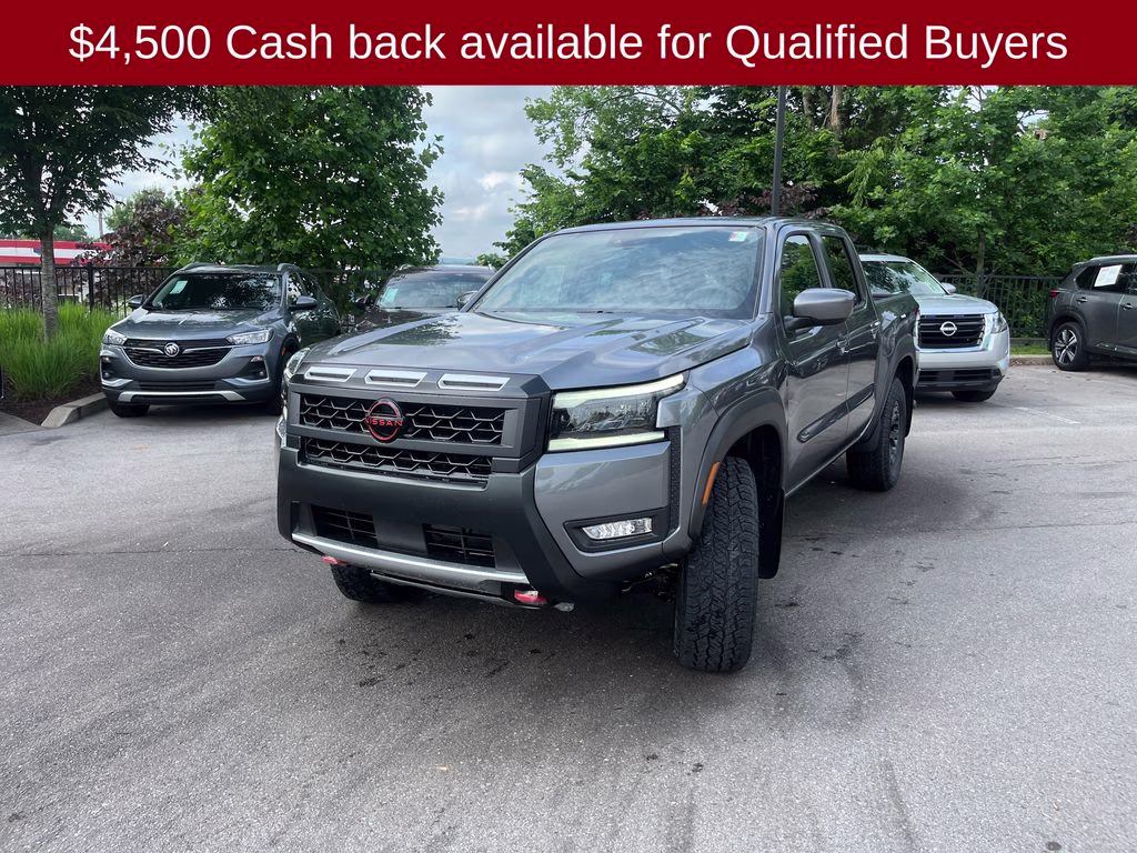 2026 Gun Metallic Nissan Frontier PRO-4X 4X4 Truck