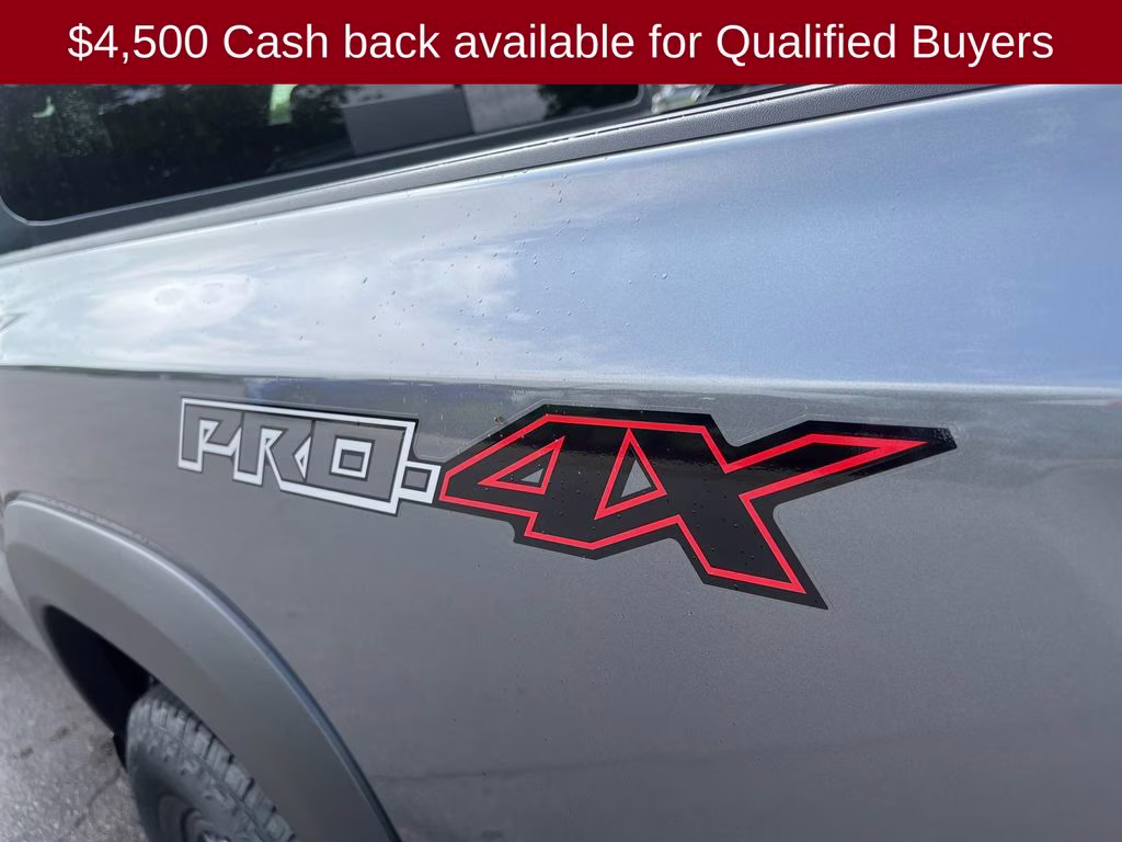 2026 Gun Metallic Nissan Frontier PRO-4X 4X4 Truck